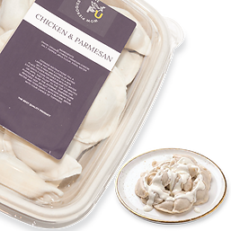 CHICKEN AND PARMESAN PIEROGIES (Frozen)