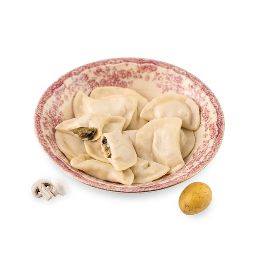 MUSHROOMS, POTATO, ONION PIEROGIES (Gluten-free)